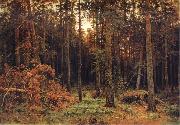 Ivan Shishkin Pine tree Spain oil painting artist